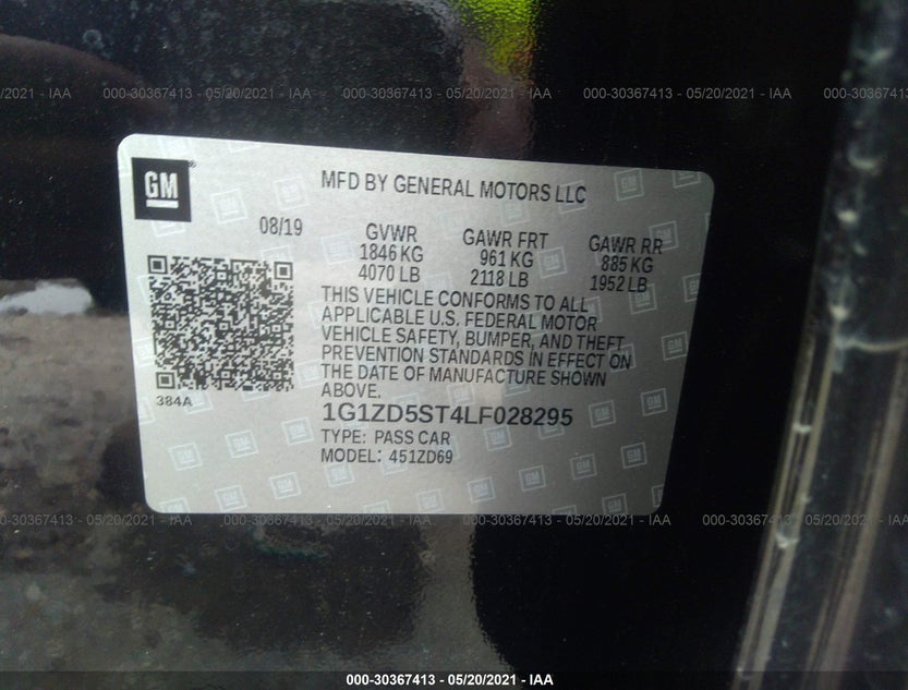 1G1ZD5ST4LF028295