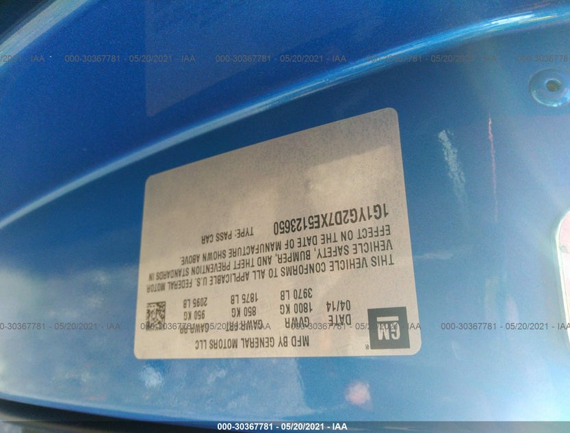 1G1YG2D7XE5123650