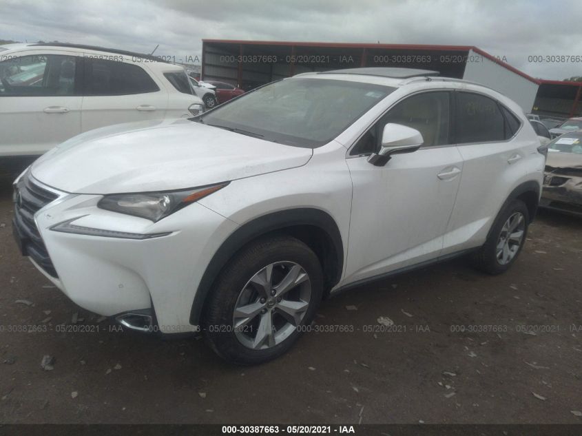 2017 Lexus Nx Nx Turbo VIN: JTJBARBZ1H2128010 Lot: 30387663