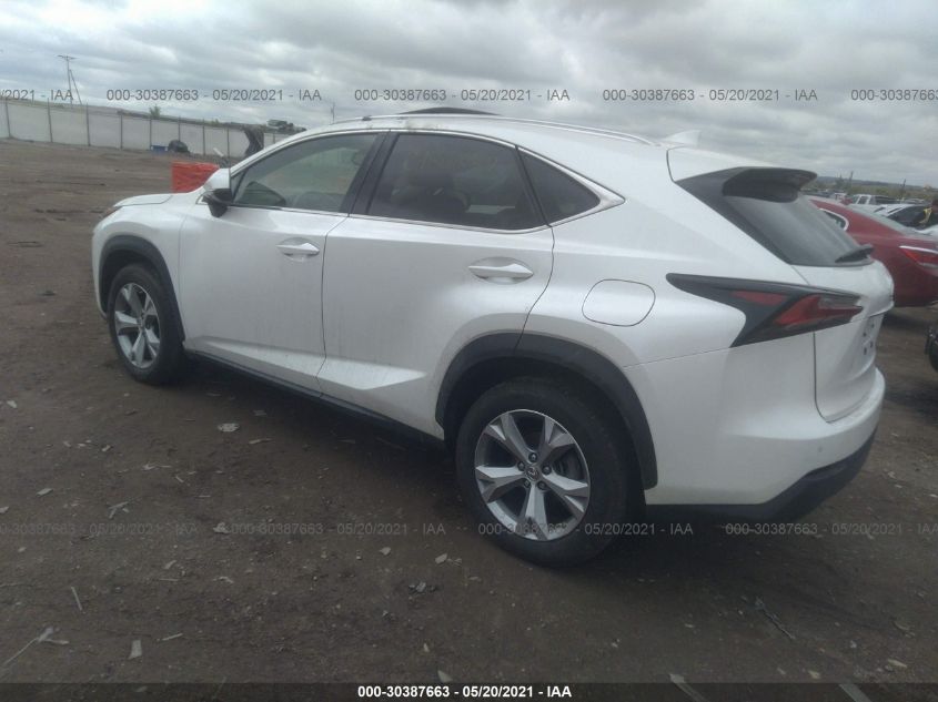 2017 Lexus Nx Nx Turbo VIN: JTJBARBZ1H2128010 Lot: 30387663