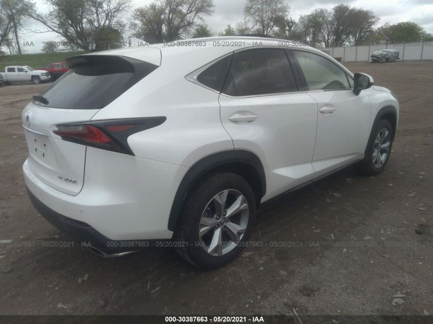 2017 Lexus Nx Nx Turbo VIN: JTJBARBZ1H2128010 Lot: 30387663