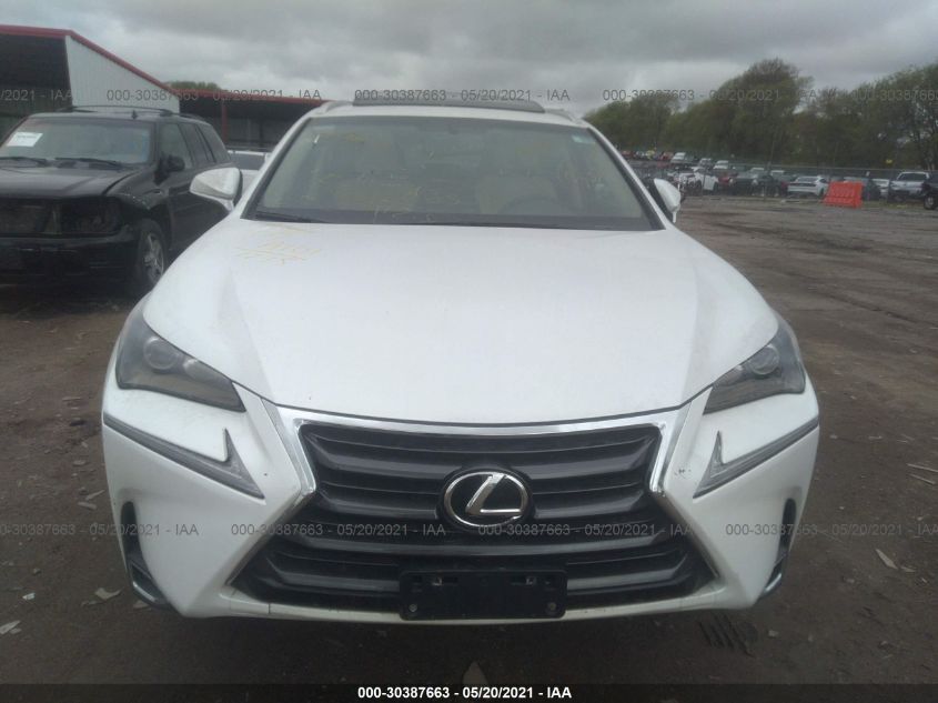 2017 Lexus Nx Nx Turbo VIN: JTJBARBZ1H2128010 Lot: 30387663