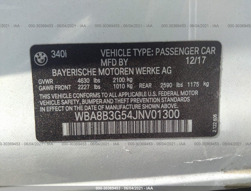 WBA8B3G54JNV01300