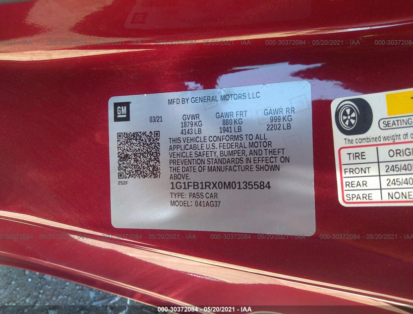 1G1FB1RX0M0135584
