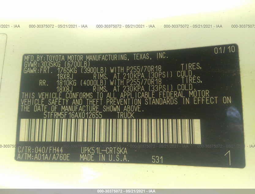 5TFRM5F16AX012655