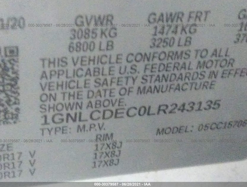 1GNLCDEC0LR243135