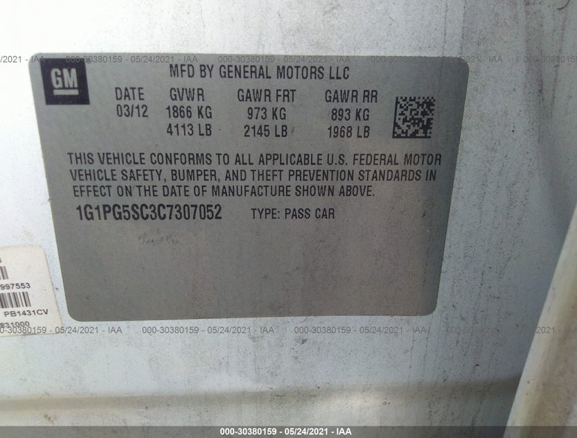 1G1PG5SC3C7307052