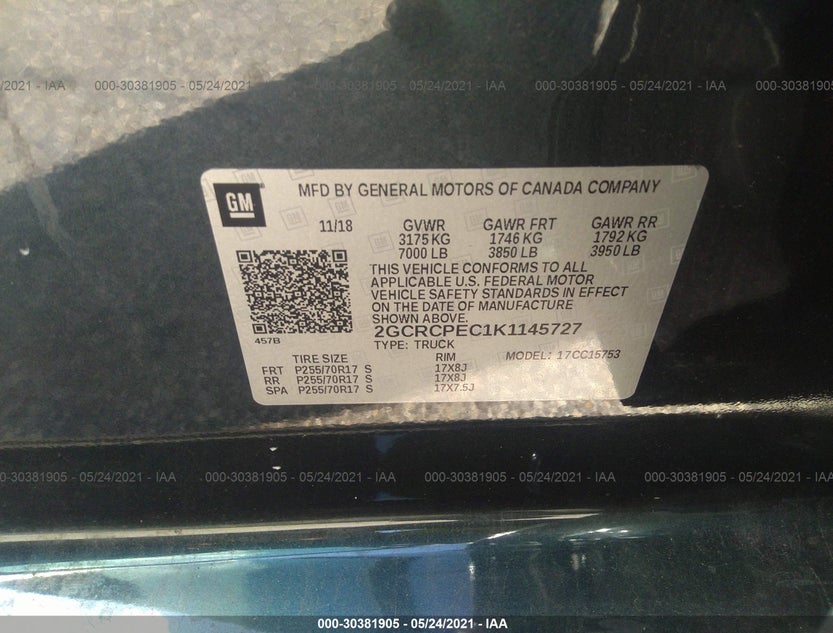 2GCRCPEC1K1145727