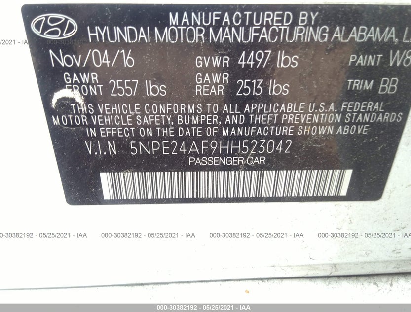 5NPE24AF9HH523042