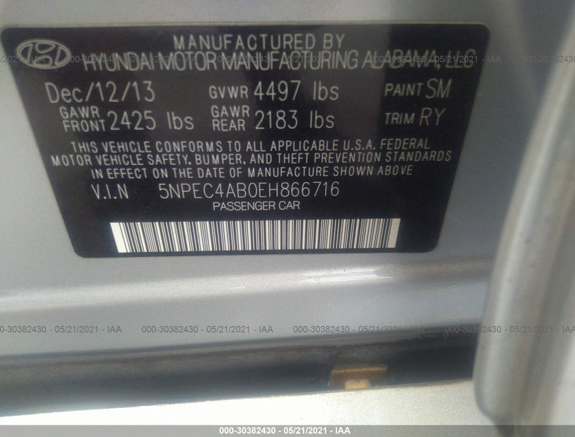 5NPEC4AB0EH866716