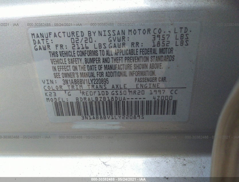 3N1AB8BV1LY220895