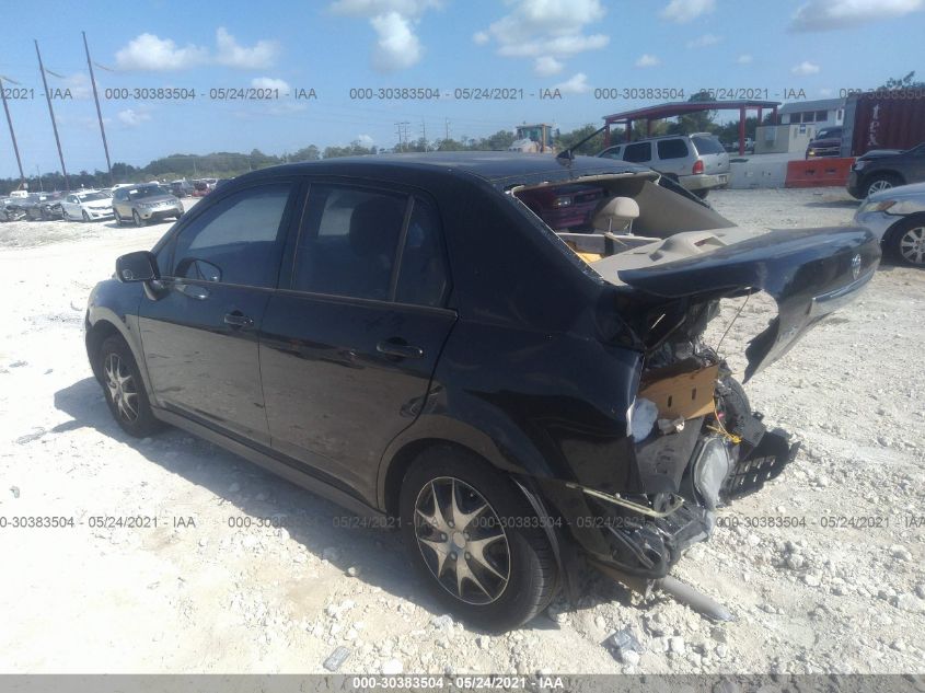 2009 Nissan Versa 1.8S VIN: 3N1BC11E09L442134 Lot: 30383504