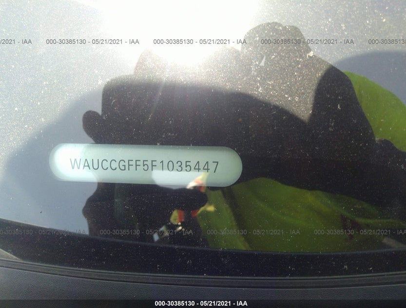 WAUCCGFF5F1035447
