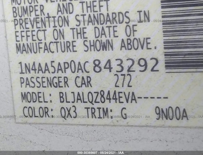 1N4AA5AP0AC843292