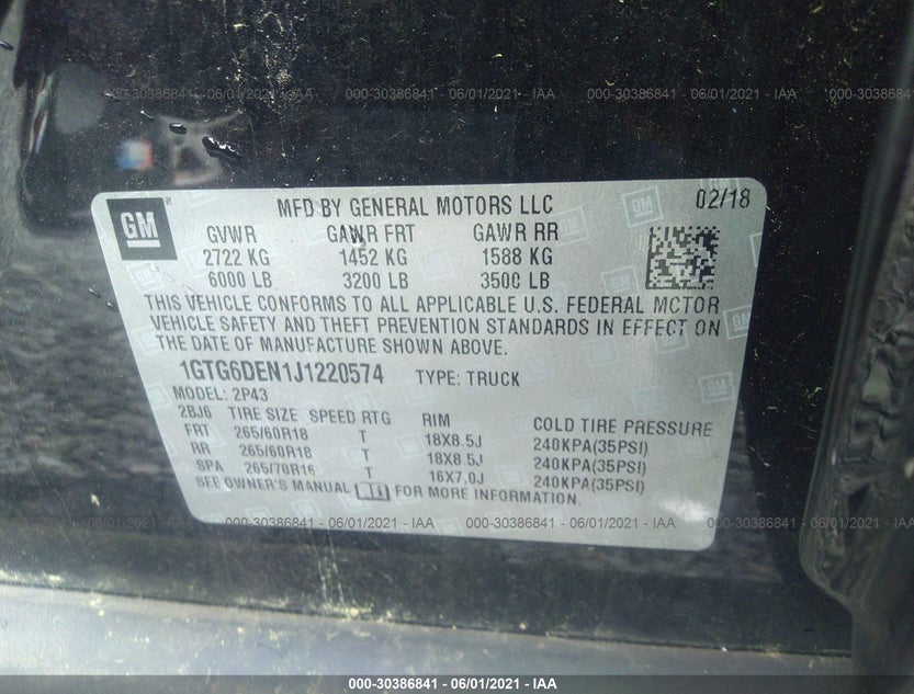 1GTG6DEN1J1220574
