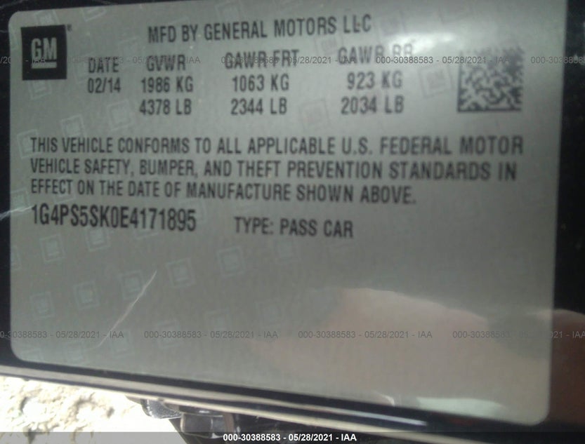 1G4PS5SK0E4171895