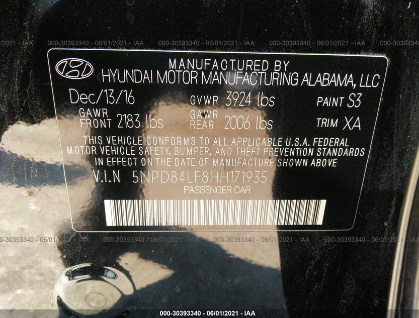 5NPD84LF8HH171935
