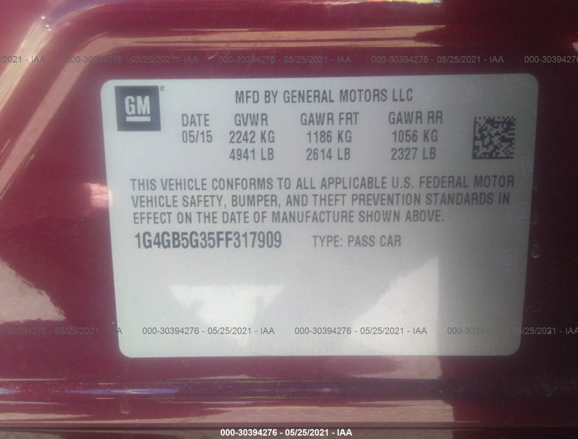 1G4GB5G35FF317909