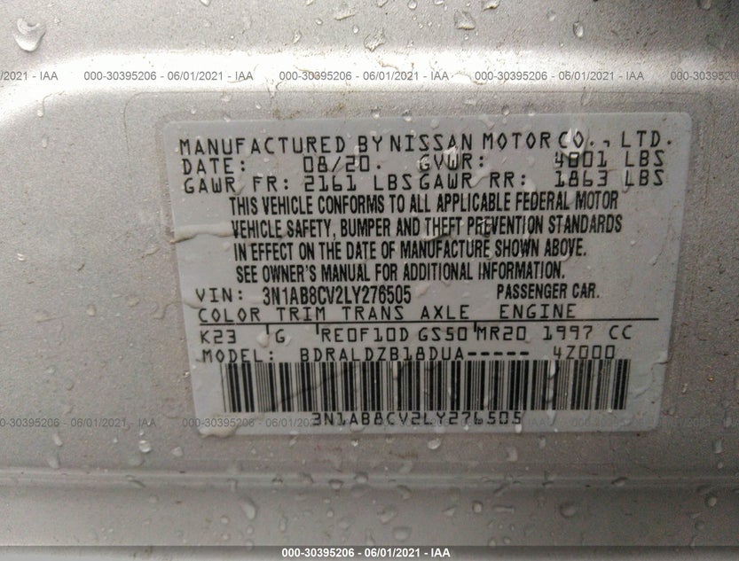 3N1AB8CV2LY276505