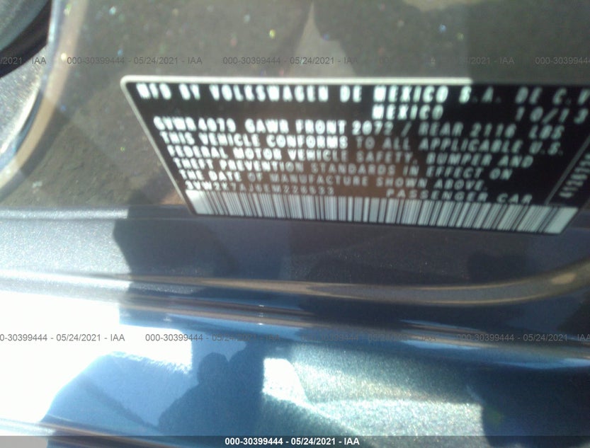 3VW2K7AJ6EM226533