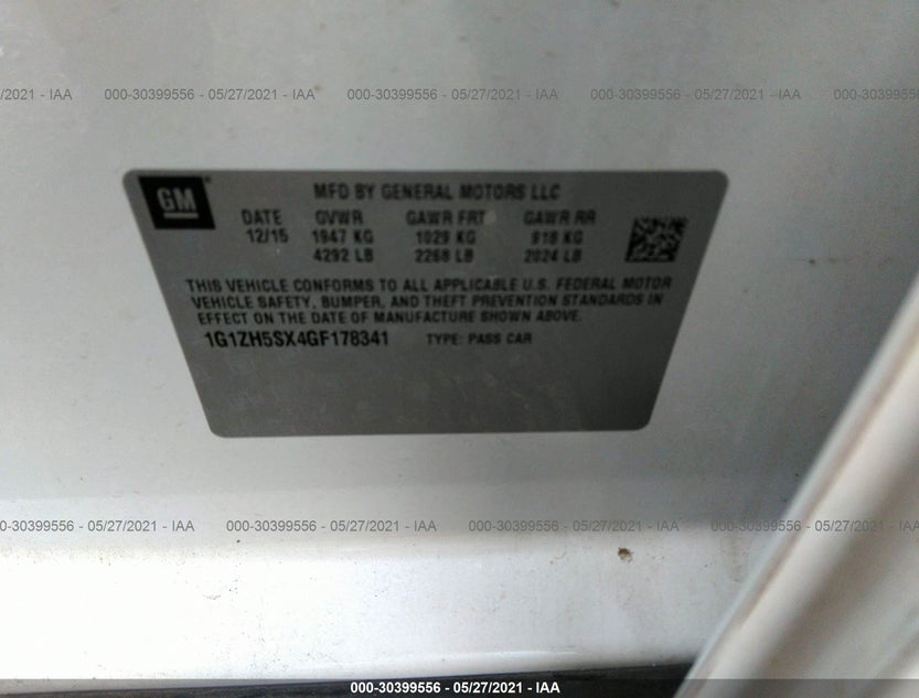 1G1ZH5SX4GF178341