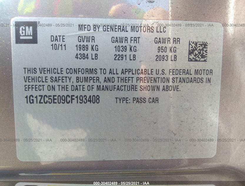 1G1ZC5E09CF193408