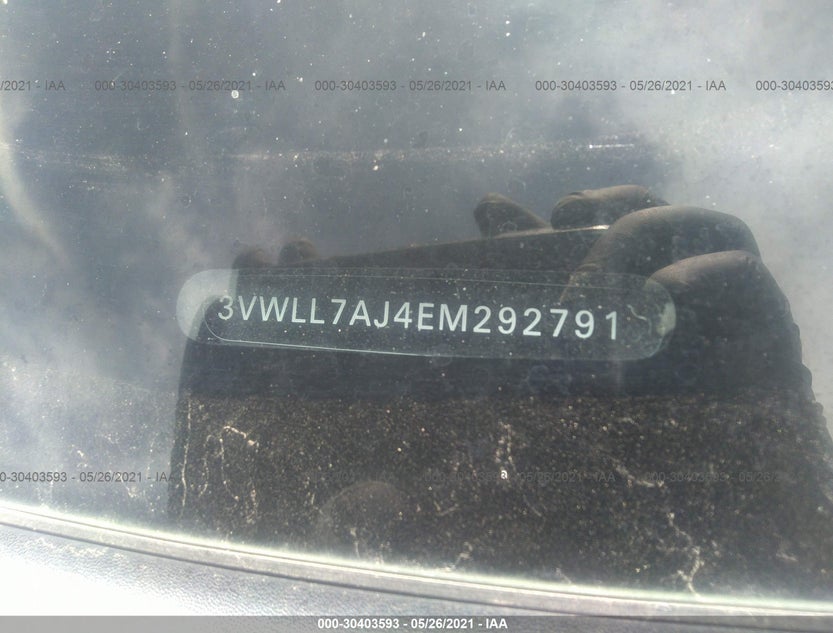3VWLL7AJ4EM292791