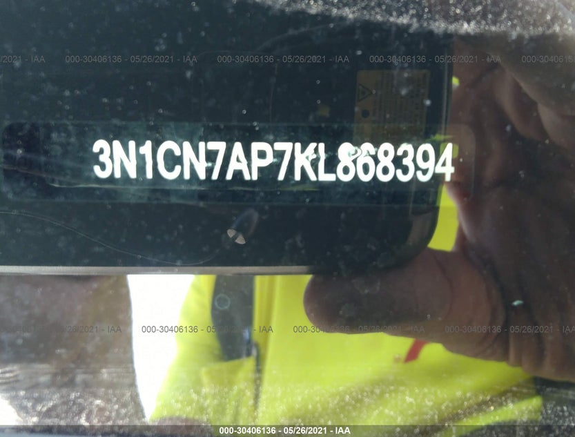 3N1CN7AP7KL868394