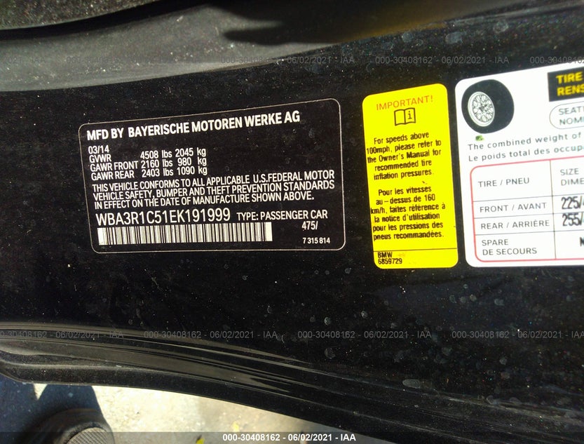 WBA3R1C51EK191999