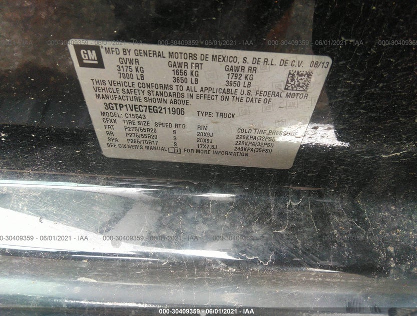 3GTP1VEC7EG211906