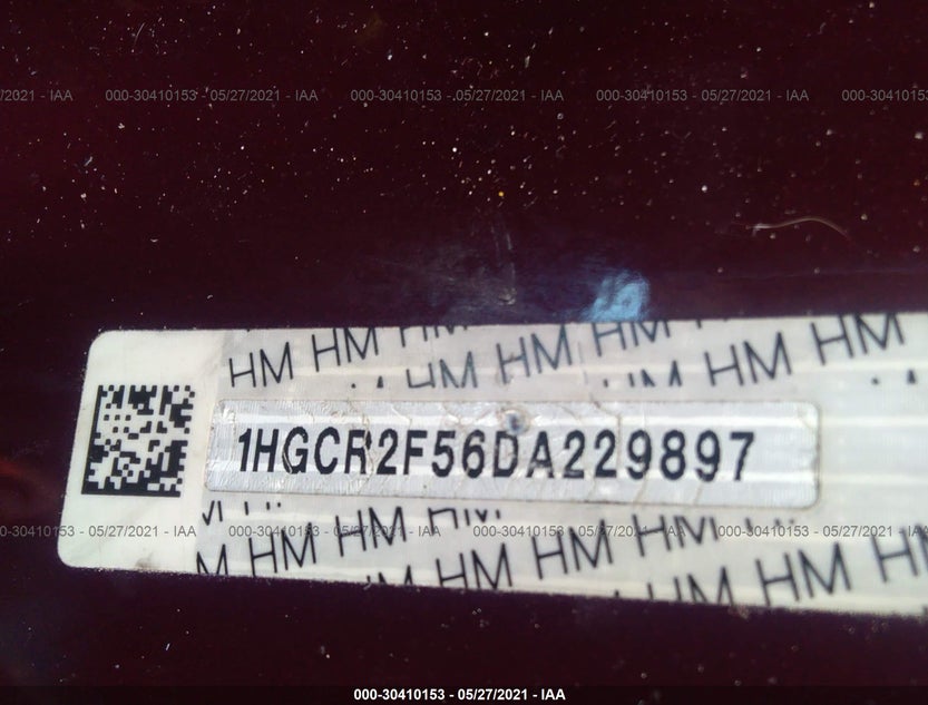 1HGCR2F56DA229897
