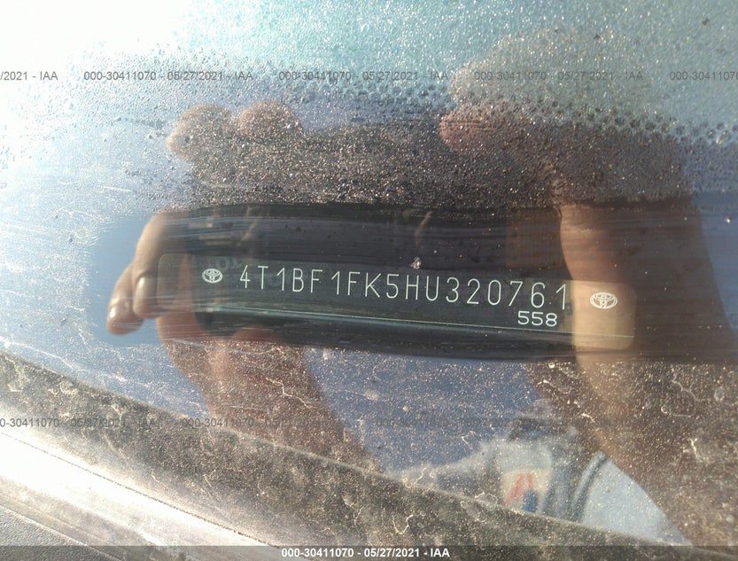 4T1BF1FK5HU320761