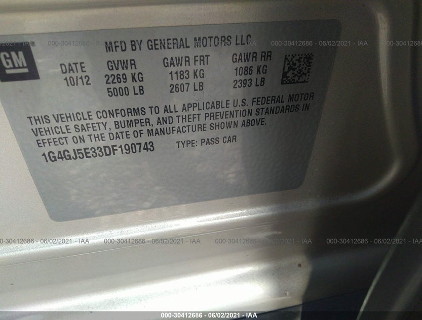 1G4GJ5E33DF190743