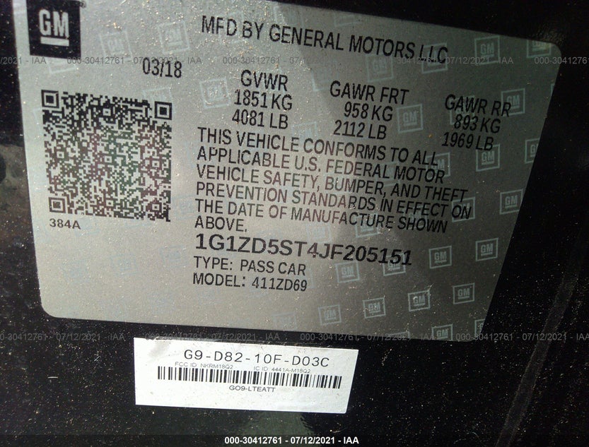1G1ZD5ST4JF205151