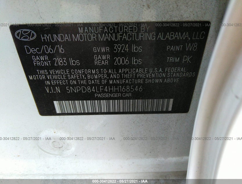 5NPD84LF4HH168546