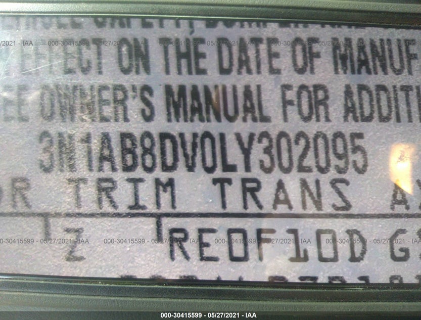 3N1AB8DV0LY302095