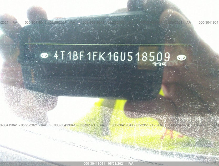 4T1BF1FK1GU518509
