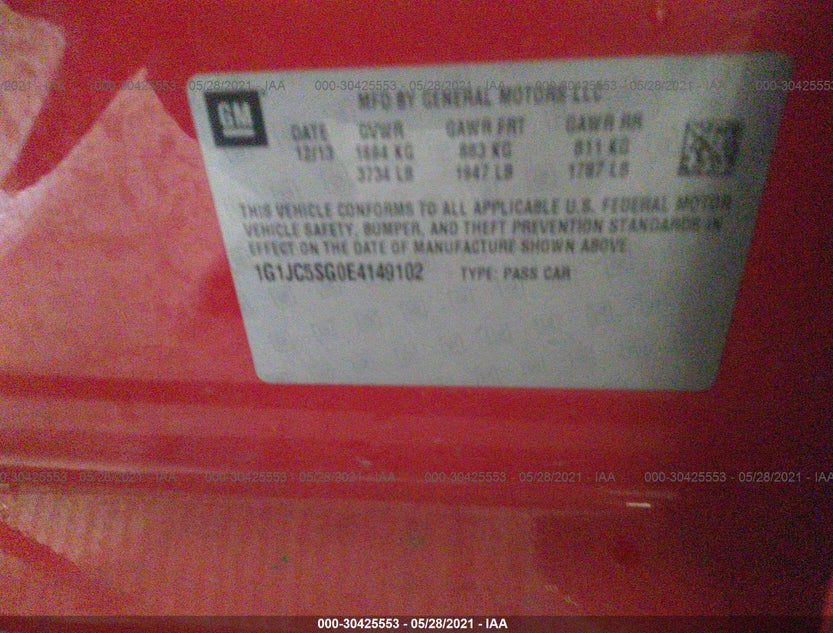 1G1JC5SG0E4149102