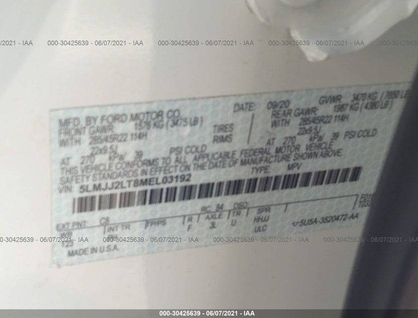 5LMJJ2LT8MEL03192
