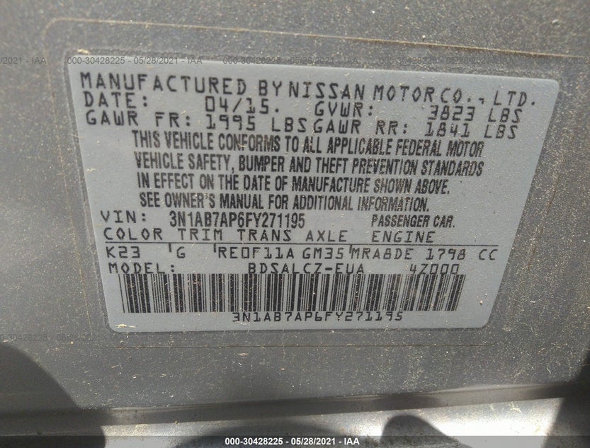 3N1AB7AP6FY271195