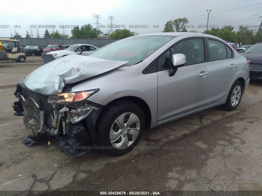 2HGFB2F54DH556835 2013 Honda Civic Lx