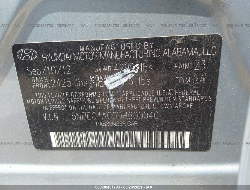 5NPEC4AC0DH600040