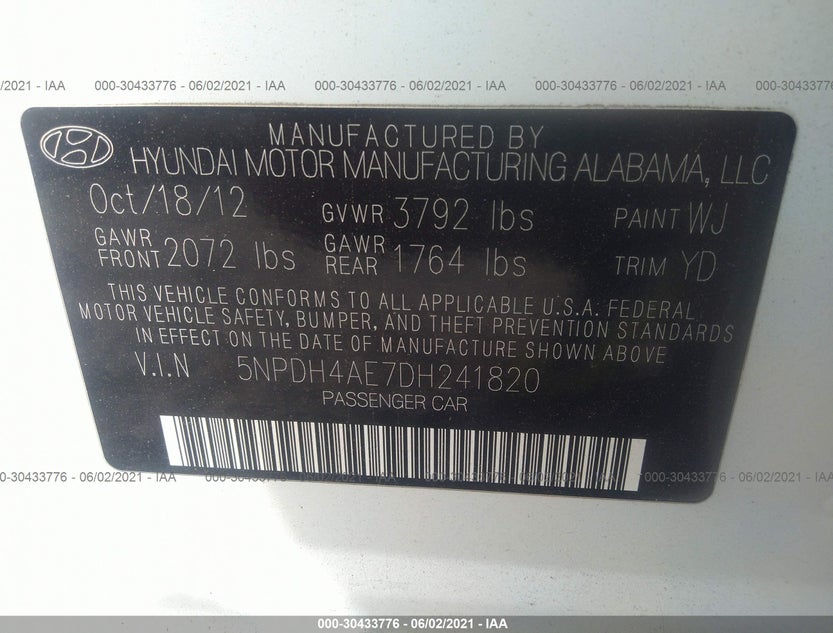 5NPDH4AE7DH241820