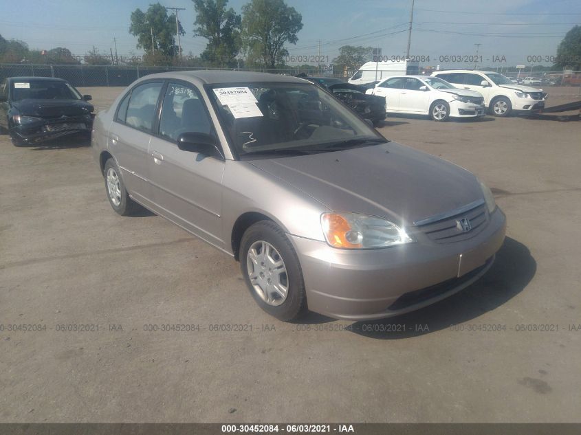 2002 Honda Civic Lx VIN: 1HGES16642L015105 Lot: 30452084