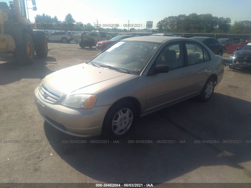 2002 Honda Civic Lx VIN: 1HGES16642L015105 Lot: 30452084