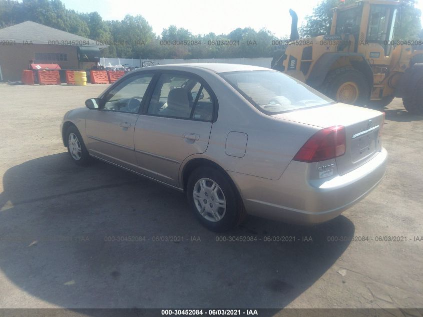 2002 Honda Civic Lx VIN: 1HGES16642L015105 Lot: 30452084