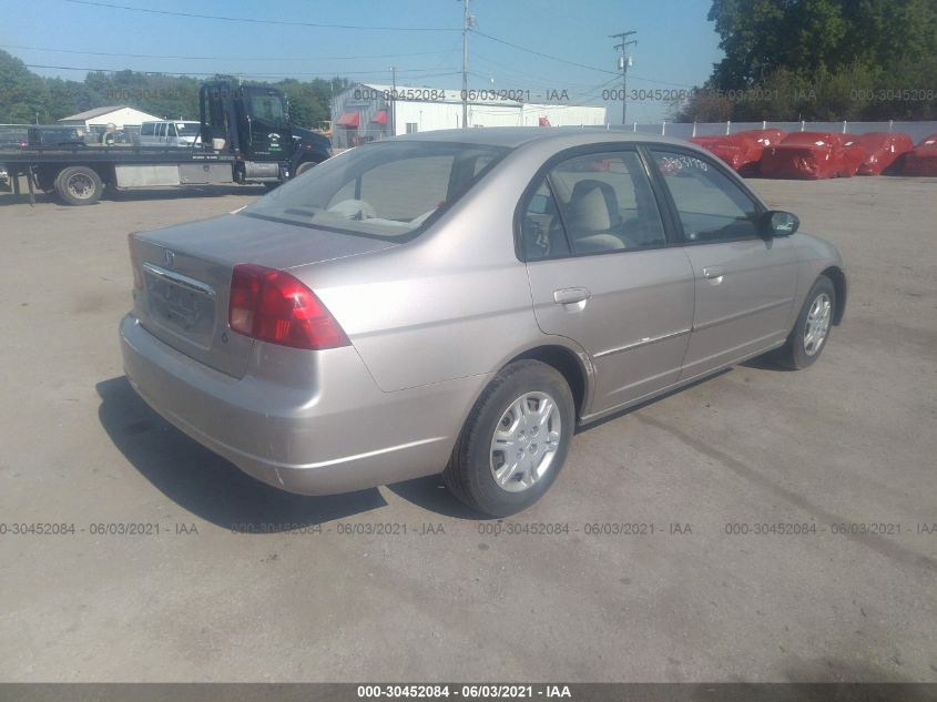 2002 Honda Civic Lx VIN: 1HGES16642L015105 Lot: 30452084