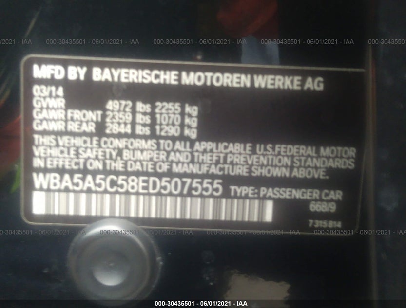 WBA5A5C58ED507555