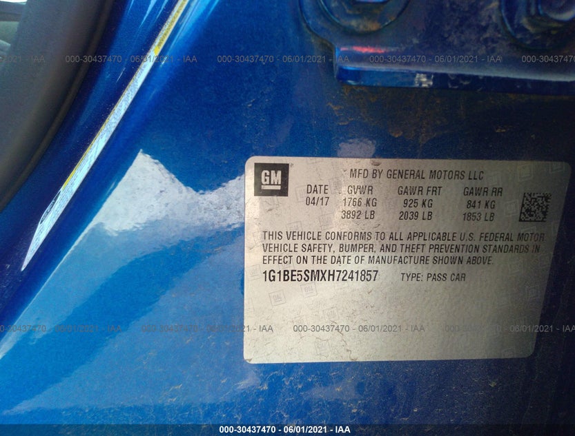 1G1BE5SMXH7241857