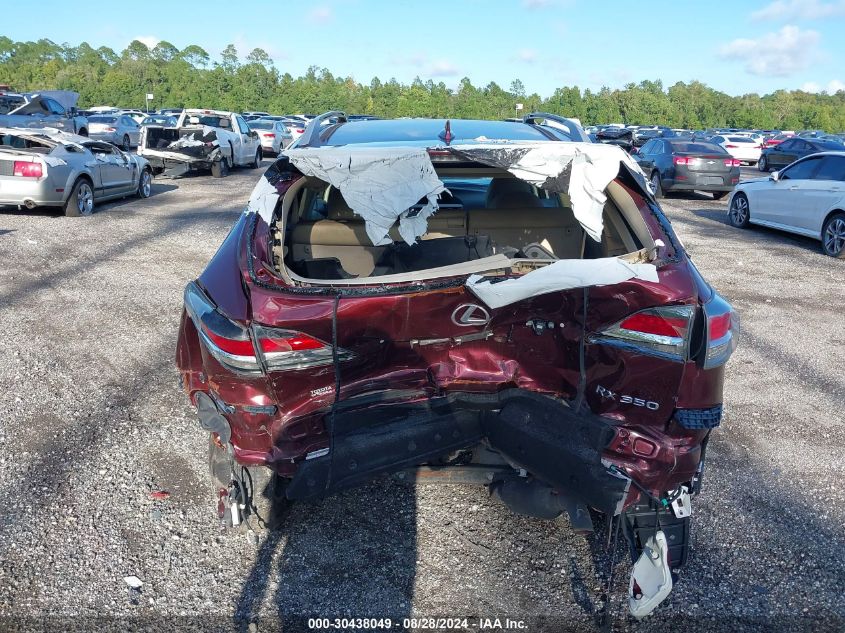 2015 Lexus Rx 350 VIN: 2T2BK1BA6FC293122 Lot: 30438049